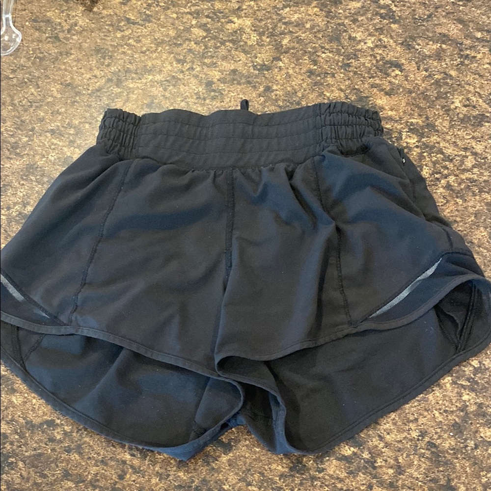 Lululemon Black size 0 Hotty Hots high rise